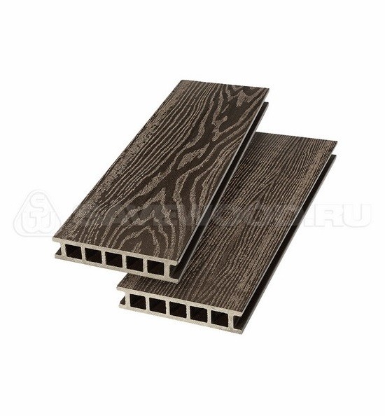 Террасная доска из ДПК SW-Fagus «SaveWood» темно-коричневый купить в Электростале
