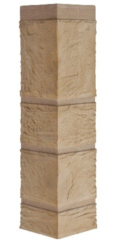 Наружный угол камень (желтый) купить в Электростале