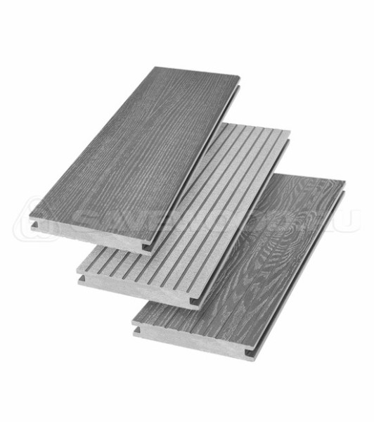 Террасная доска SW Fraxinus (R) полнотелая «SaveWood» Пепельный купить в Электростале