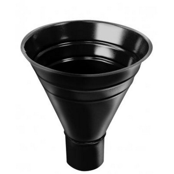 Водосток Grand Line 125x90 –  Воронка водосборная RAL 9005 купить в Электростале