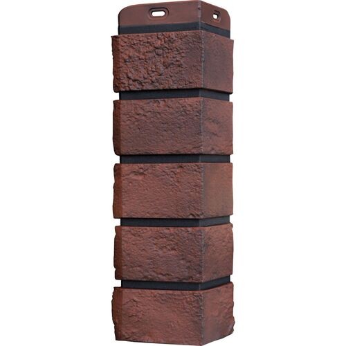 Угол Grand Line состаренный кирпич Элит кофе (жжёный), ШОВ черный купить в Электростале