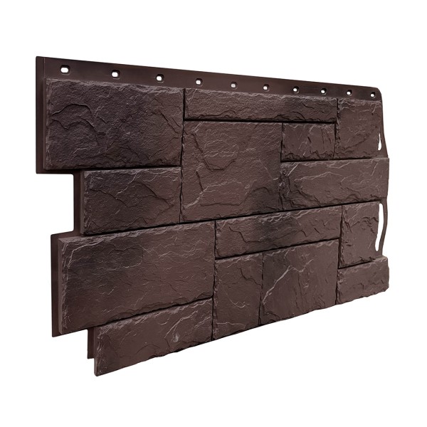 Фасадная панель FineBer, Камень Природный, Коричневый купить в Электростале