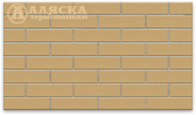 Фасадные Термопанели Аляска Sand Glatt