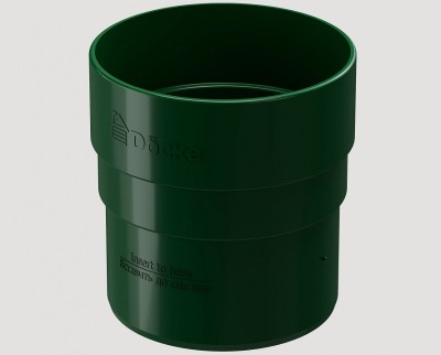 Муфта соединительная ПВХ Docke STANDART зеленый