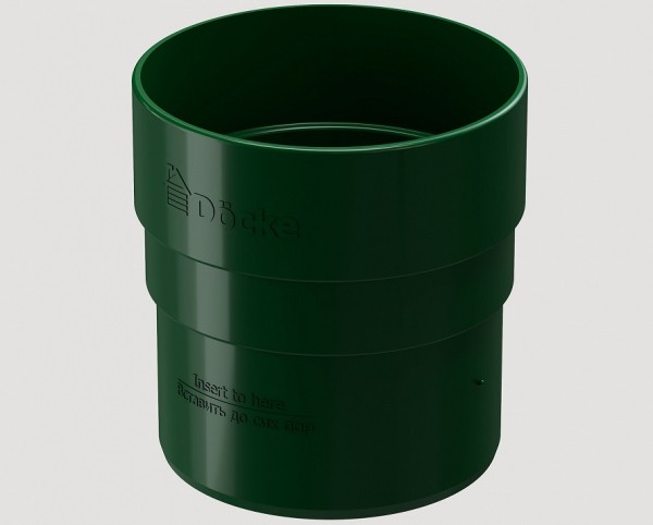 Муфта соединительная ПВХ Docke STANDART зеленый купить в Электростале