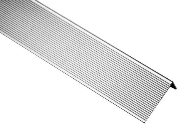 Угол завершающий алюминиевый KRONEX 51,5x30x3000 мм. серебро купить в Электростале