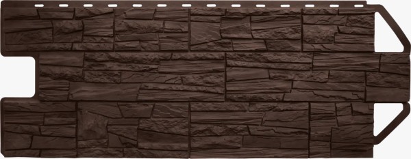 Фасадная панель Альта-профиль Гранд Каньон ЭКО Коричневый купить в Электростале