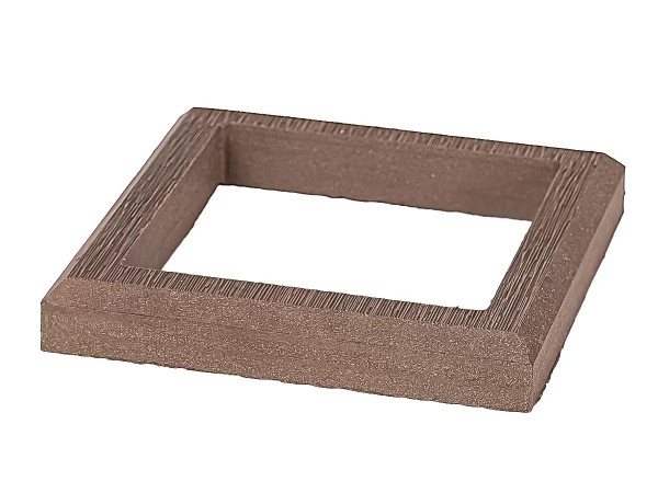 Рамка ДПК для столба 100x100 Шоколад купить в Электростале