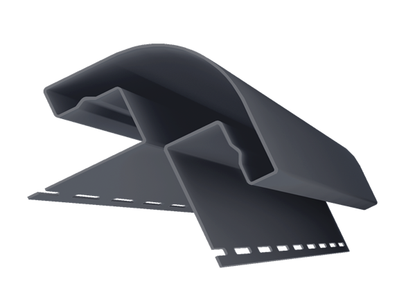 Угол наружный радиусный Графит купить в Электростале