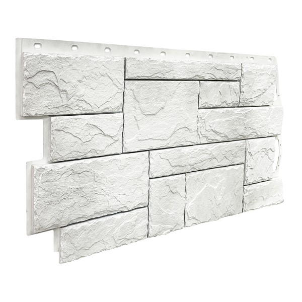 Фасадная панель FineBer, Камень Природный, Жемчужный купить в Электростале