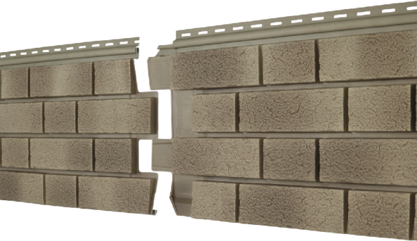 Фасадная панель Ю-пласт Стоун Хаус S-Lock Клинкер Балтик пустыня купить в Электростале