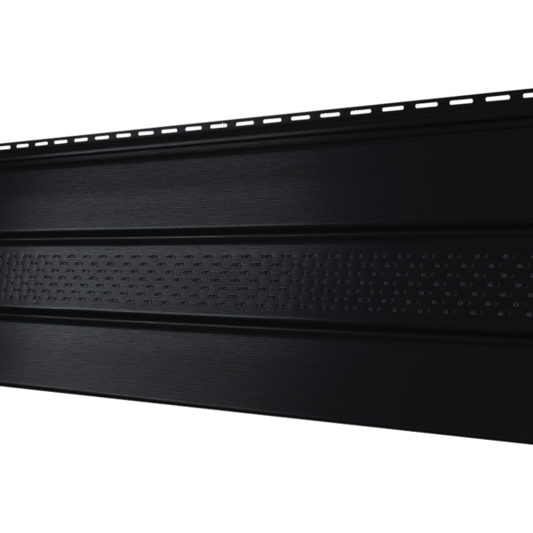 Софит Ю-Пласт PRO Классический перфорация по центру, чёрный купить в Электростале