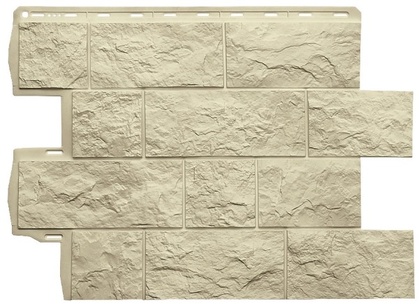 Фасадная панель Альта-Профиль Туф ЭКО Песчаный купить в Электростале