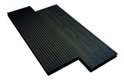 Террасная доска из ДПК WOODVEX Select Графит