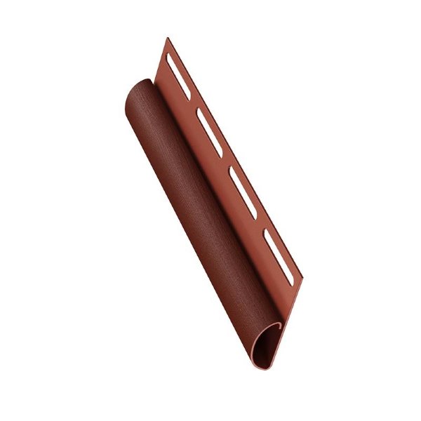 Финишная планка для сайдинга, гранат купить в Электростале