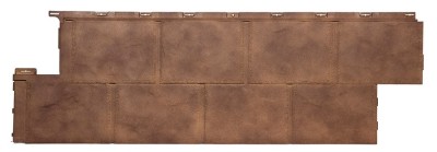 Фасадная панель T-Сайдинг Ладога ЭКО-2 - ОРЕХ