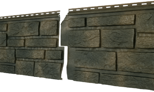 Фасадная панель Ю-пласт Стоун Хаус S-Lock Таганай таёжный купить в Электростале