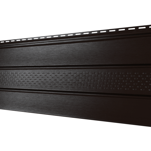 Софит Ю-Пласт PRO Классический перфорация по центру, коричневый купить в Электростале