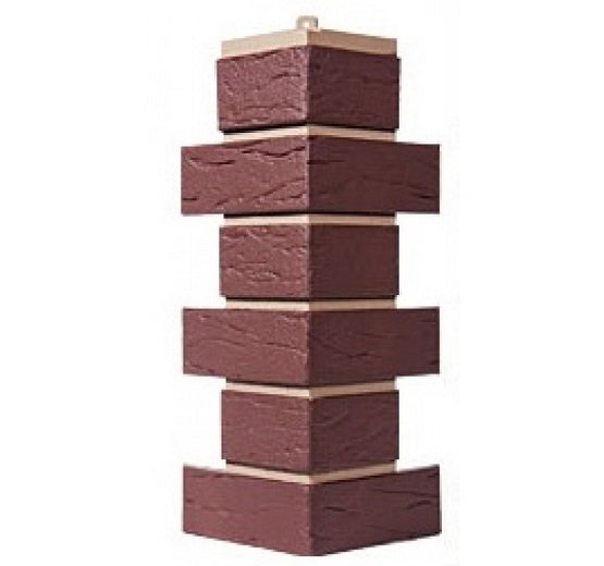 Угол T-Сайдинг-Кирпич Саман Коричневый купить в Электростале