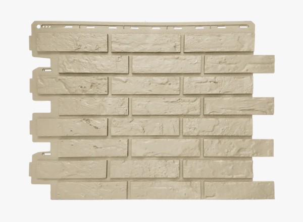 Фасадная панель Альта-Профиль Кирпич Рижский ЭКО Кремовый купить в Электростале