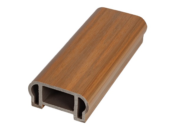 Перила верхнее фигурное Woodvex Co-Extrusion Тик купить в Электростале