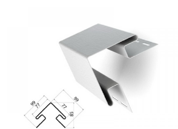 Внешний угол белый купить в Электростале