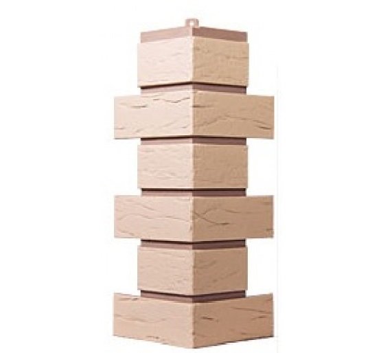 Угол T-Сайдинг-Кирпич Саман Желтый купить в Электростале