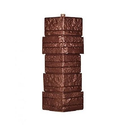 Угол T-Сайдинг-Альпийская Сказка Коричневый купить в Электростале