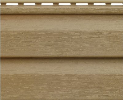 Виниловый сайдинг Альта-Профиль Серия "Люкс" Беж