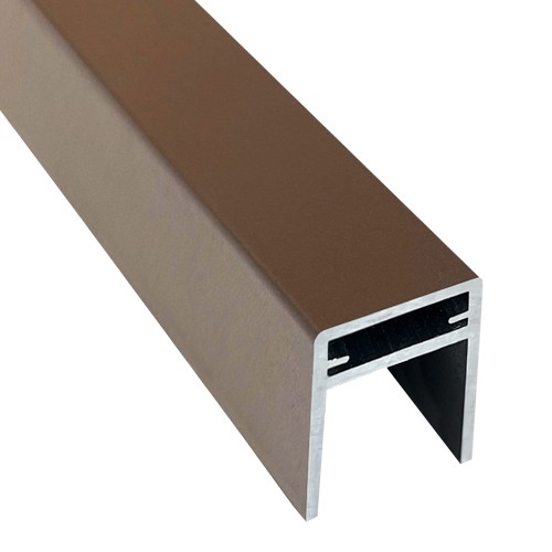 П-профиль Алюминиевый EasyDecking 35x25 Венге купить в Электростале