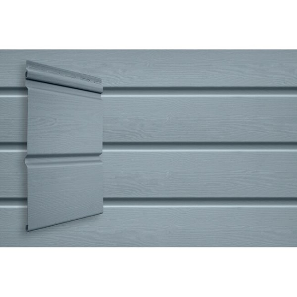 Виниловый сайдинг Grand Line Double-Брус Голубой купить в Электростале