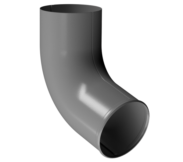 Отвод трубы D90 Döcke STAL PREMIUM Графит, (RAL 7024) купить в Электростале