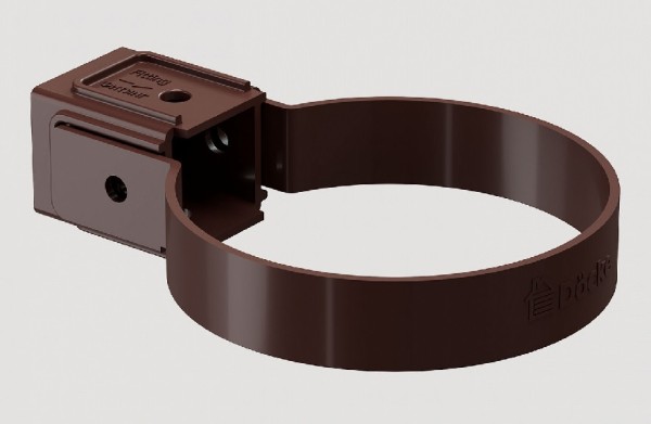 Хомут универсальный ПВХ Docke STANDART Тёмно-коричневый купить в Электростале