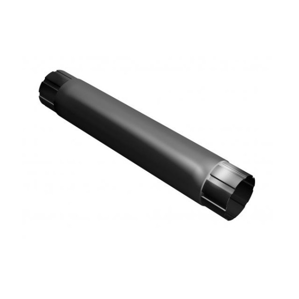 Водосток Grand Line 125x90 – Труба водосточная 1м RAL 9005 купить в Электростале