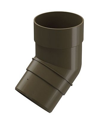 Колено 45˚ Docke Premium ПВХ - Каштан купить в Электростале