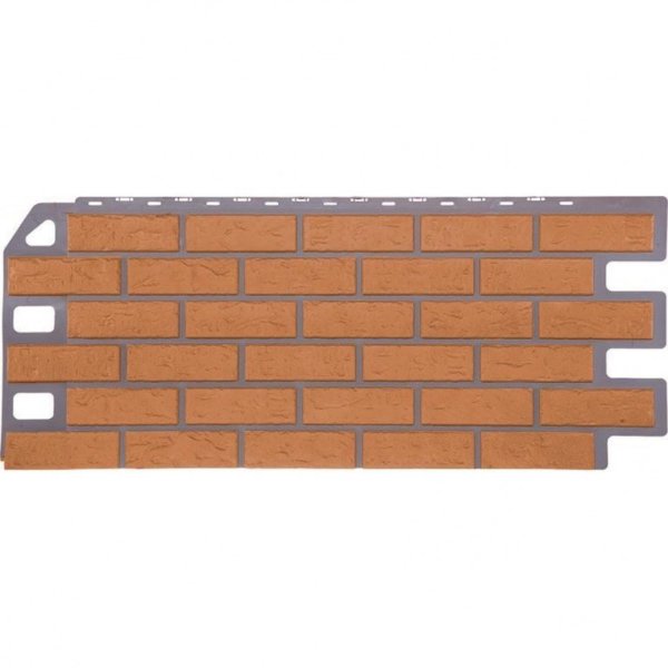 Фасадная панель FineBer, Кирпич, Бежевый купить в Электростале