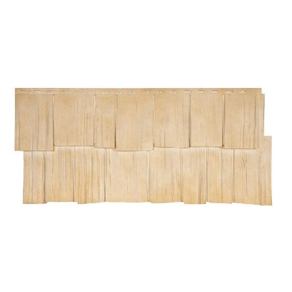 Фасадная панель T-Сайдинг- Щепа Дуб ЭКО-2 Кедр купить в Электростале