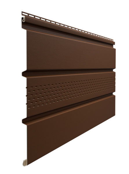 Софит Docke T4 центральной перфорацией Каштан купить в Электростале