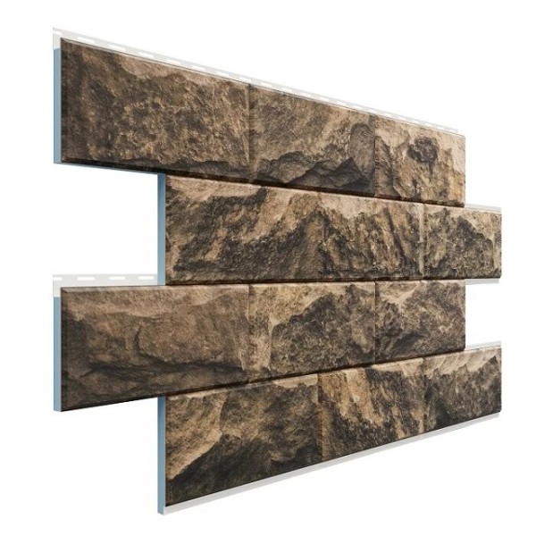 Фасадная термопанель Доломит Дагестанский камень Радонит купить в Электростале