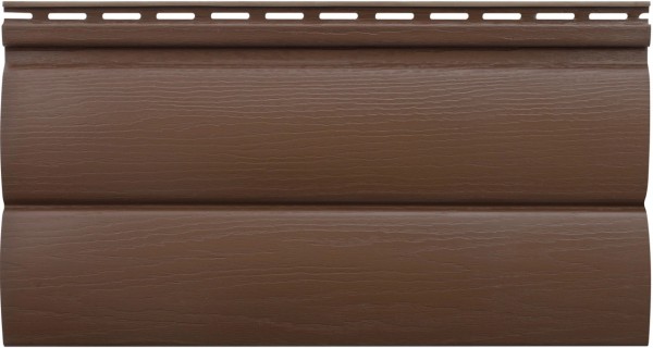 Сайдинг "blockhouse" под бревно, Акриловый Премиум ВН-03, орех тёмный купить в Электростале