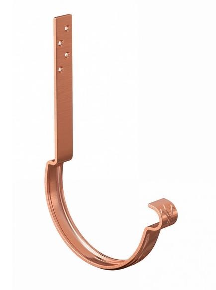 Водосток Aquasistem, система 125x90 - Крюк крепления длинный медный d125мм купить в Электростале