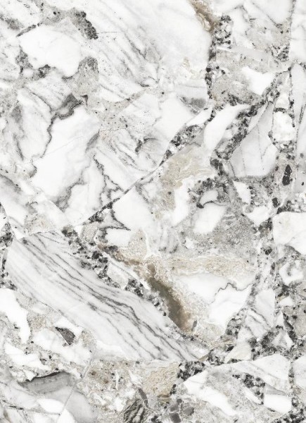 Фиброцементные панели Panda Камень Мрамор уайт 02230F купить в Электростале