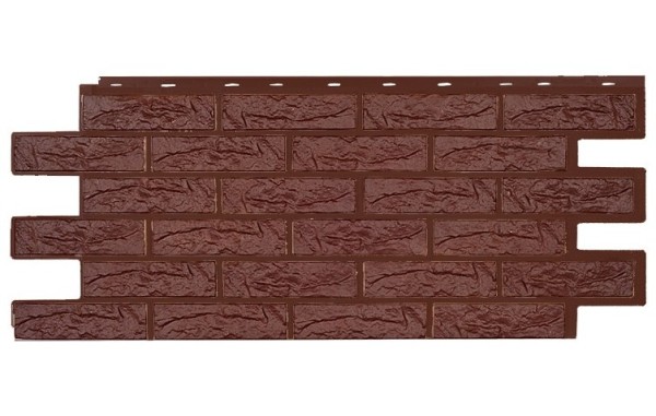 Фасадная панель T-Siding Лондон Брик Эко Браун купить в Электростале