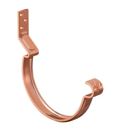 Водосток Aquasistem, система 125x90 - Крюк крепления короткий медный d125мм купить в Электростале