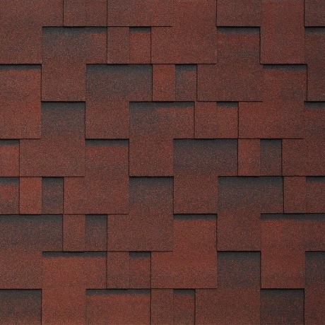 Гибкая черепица Tegola LAZIO amarone 410 купить в Электростале