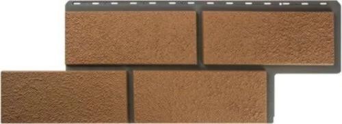 Фасадная панель Альта-Профиль Неаполитанский камень - Персиковый купить в Электростале