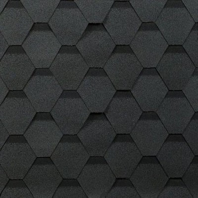 Гибкая черепица Shinglas, коллекция Оптима – Серый