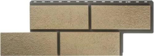 Фасадная панель Альта-Профиль Неаполитанский камень - Слоновая Кость купить в Электростале