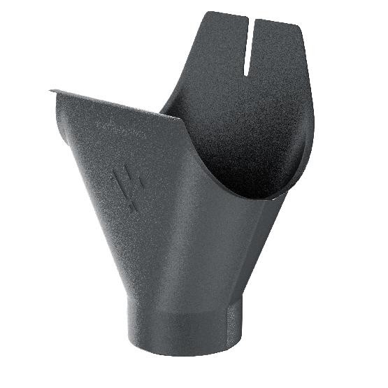 Водосток Aquasistem, Система 150/100 - Воронка желоба RR 23 Маренго matt купить в Электростале