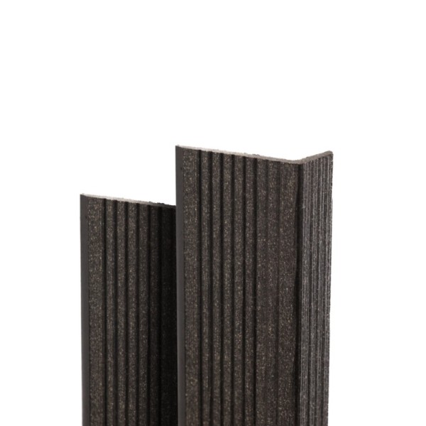 Угол торцевой Ecodecking Техно 70х35x3000 Венге купить в Электростале